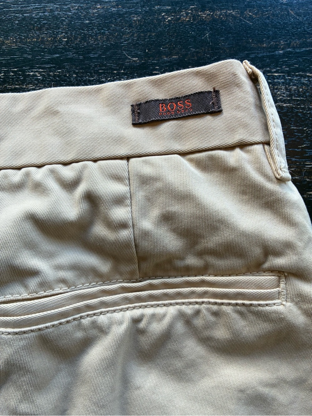 Hugo Boss Tan Chino Trousers size US 36